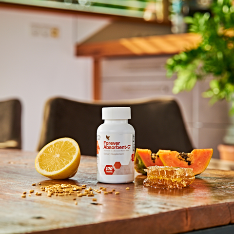 Forever Absorbent-C™ – Vitamin C in natürlicher Kombination mit Haferkleie