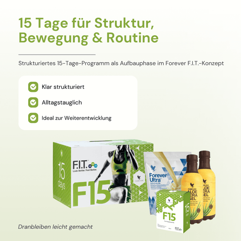 Forever F15 Vanille Programm