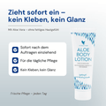 Aloe Body Lotion – leichte Körperlotion mit Aloe Vera, zieht schnell ein, 236 ml