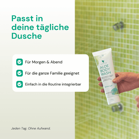 Aloe Body Wash – mildes Duschgel für ein erfrischtes, gepflegtes Hautgefühl