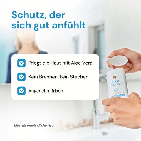 Aloe Ever-Shield Deodorant – zuverlässig im Alltag, auch bei Stress
