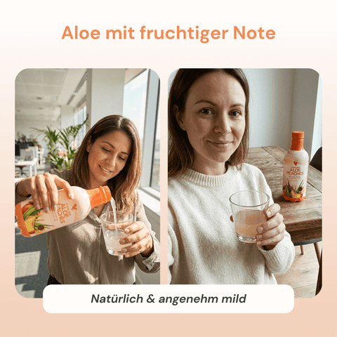 Forever Aloe Peaches, 1 Liter