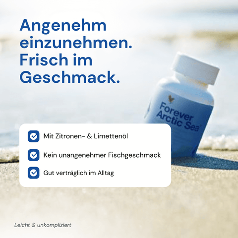 Forever Arctic Sea – Omega-3-Kapseln aus Fischölen