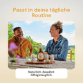 Paar mit Propolis Produkten von Forever in der Natur