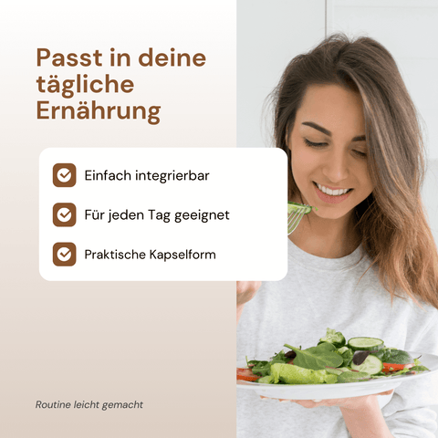 Infografik Forever Garlic-Thyme: Frau mit Gemüse