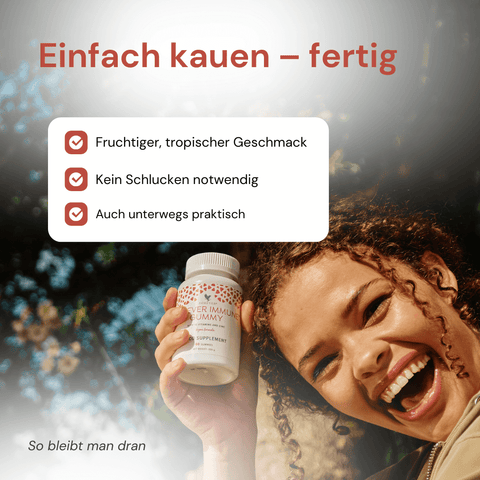 Forever Immune Gummy Nahrungsergänzungsmittel zum Kauen