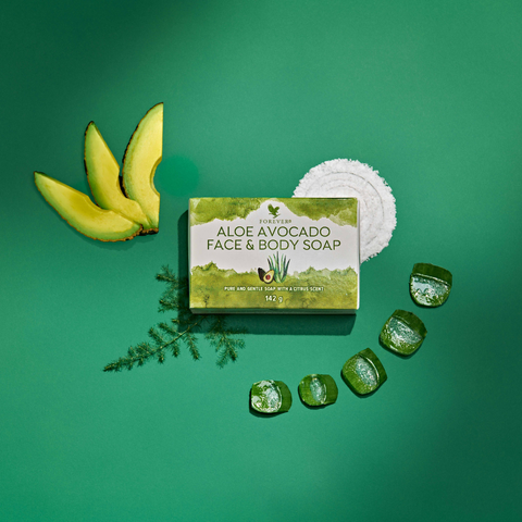 Aloe Avocado Face & Body Soap