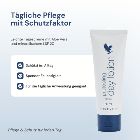 Forever Protecting Day Lotion + Vorteile