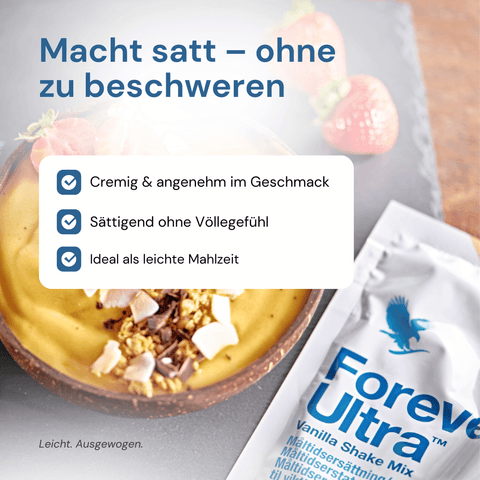 Forever Ultra Vanilla Shake Mix – Proteinshake mit Vanillegeschmack